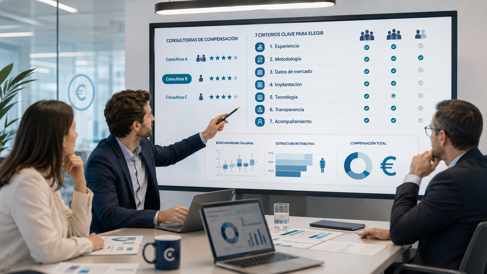 consultoras de compensación y beneficios